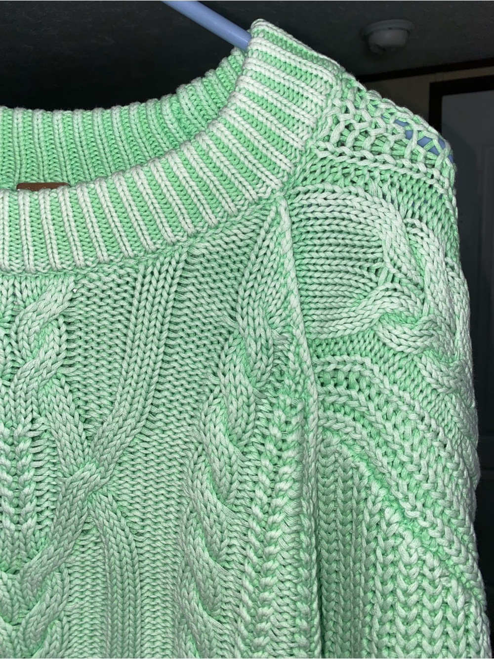 Free People Frankie Cable Knit Sweater - Picture 3 of 10